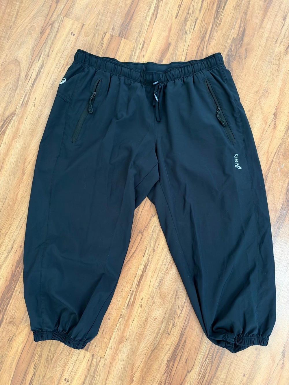 ASICS Cropped Capri Running Pull On Joggers Womens Size XS